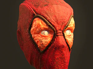 Deadpool helmet version Alternate 3D Print Model