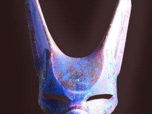 Anime style rabbit mask 3D 打印模型