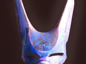 Maschera da coniglio in stile anime Modello di stampa 3D