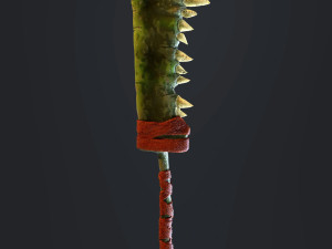 Orc weapon Modèles 3D en vedette