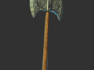 hacha vikinga Modelo de impresión 3D