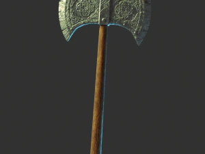 바이킹 도끼 3D 프린트 모델