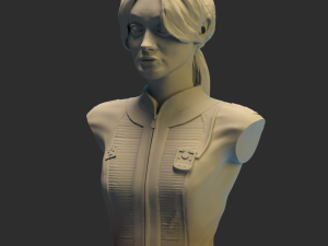 LUCY MACLEAN bust fallout 3D Print Model