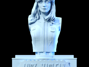 LUCY MACLEAN bust fallout Ella Purnell bust fallout 3D-Druckmodell