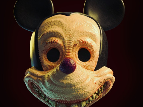 Mickey creepy mask 3D Print Model