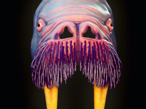 Walrus mask 3D Принт Модель