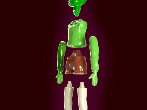 Cheol Su Squid Squid Game Boy Impression 3D