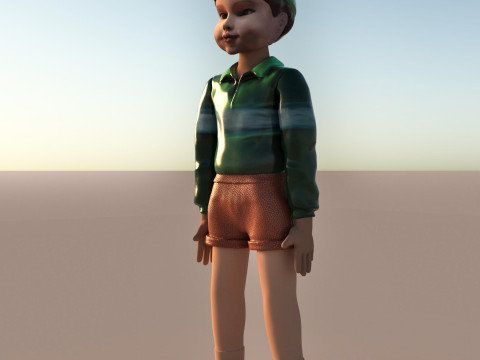 Cheol Su Squid Squid Game Boy Impression 3D