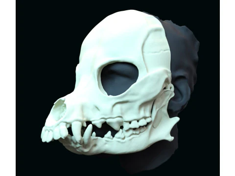 Druid skull mask 3D Print Model