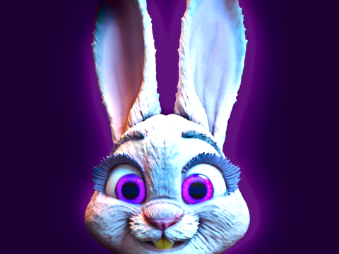 Judy Hopps-MASKER 3D printmodel