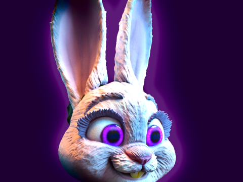 Judy Hopps MASK 3D Print Model
