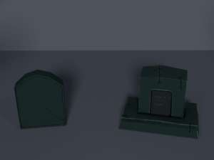 tombstones relic 3D Model