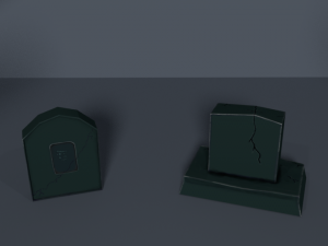 tombstones relic 3Dモデル
