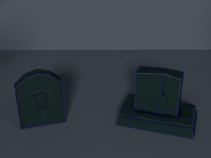 tombstones relic 3Dモデル