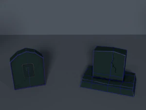 tombstones relic 3D Model