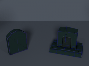 tombstones relic 3Dモデル