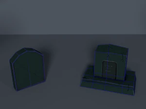 tombstones relic 3D Model