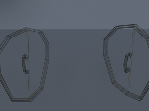 collection of fantasy melee and shield 3Dモデル