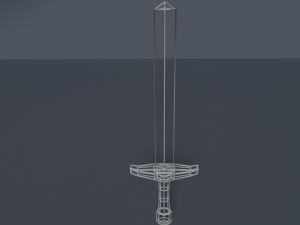 collection of fantasy melee and shield 3Dモデル
