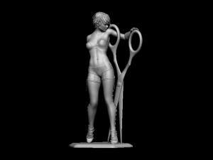 statuette caprice 3Dモデル