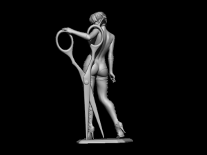 statuette caprice 3Dモデル