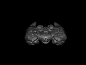 gamepad monster keychain Modello di stampa 3D