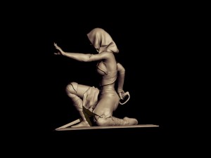 assasin 3Dプリントモデル