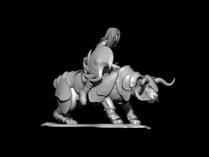 big cat 3D Print Model