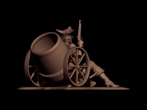 pirate 3D Print Model