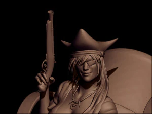 pirate 3D Print Model