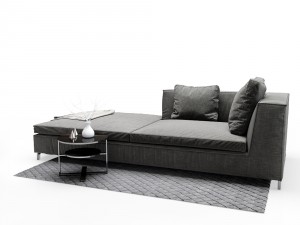 sofa bb italia Modello 3D