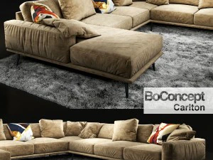 sofa boconcept carlton 3D Model