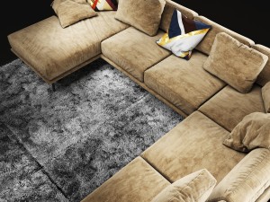 sofa boconcept carlton 3D Модель