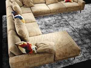 sofa boconcept carlton 3D Модель