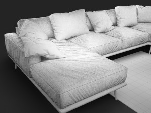 sofa boconcept carlton 3D Модель