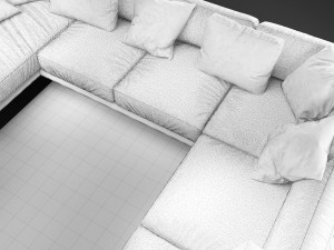 sofa boconcept carlton 3D Модель