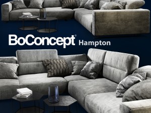 sofa boconcept hampton 3Dモデル