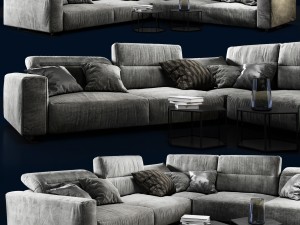sofa boconcept hampton 3D Модель