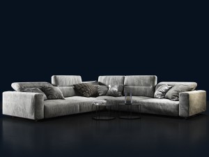 sofa boconcept hampton 3D Модель