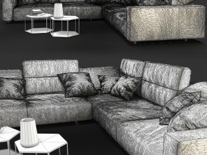 sofa boconcept hampton 3D Модель