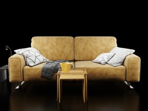 sofa chateau dax 2644 3D Model