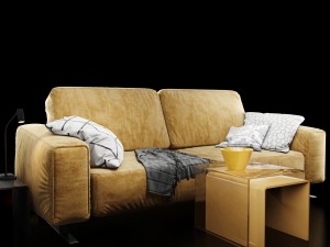sofa chateau dax 2644 3D Model