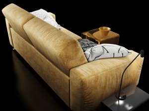 sofa chateau dax 2644 3D Model