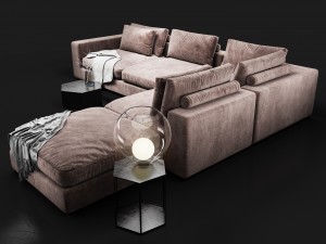 sofa element sofa club 3D Modell