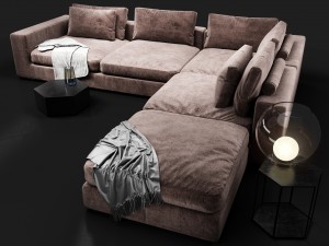 sofa element sofa club 3D Modell