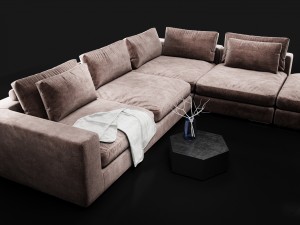sofa element sofa club 3D Modell
