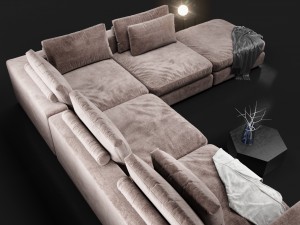 sofa element sofa club 3D Modell