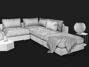 sofa element sofa club 3D Model