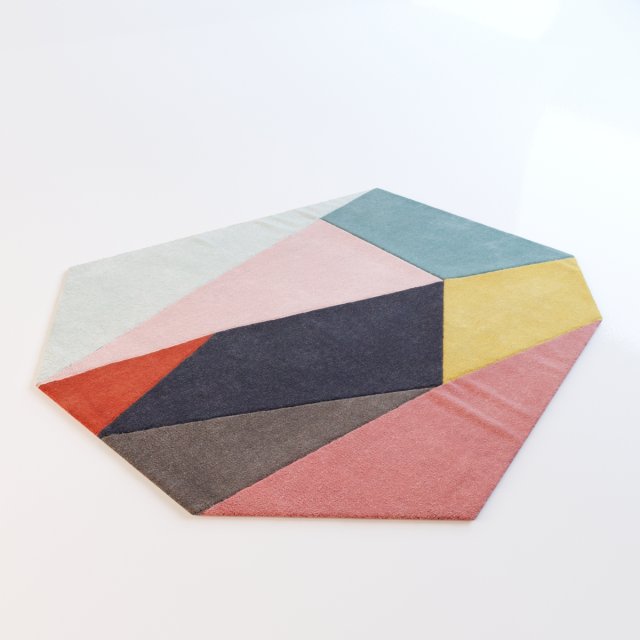 carpet boconcept Modelo 3D .c4d .max .obj .3ds .fbx .stl .blend 