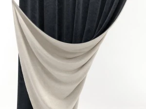 curtains 10 3D Model